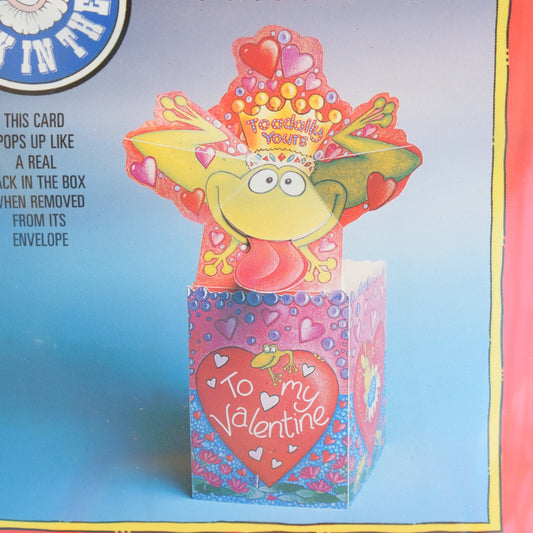 Vintage 1990s Greeting Cards - Explosive Pop Up - Valentines - Monsters by Pineapple retro