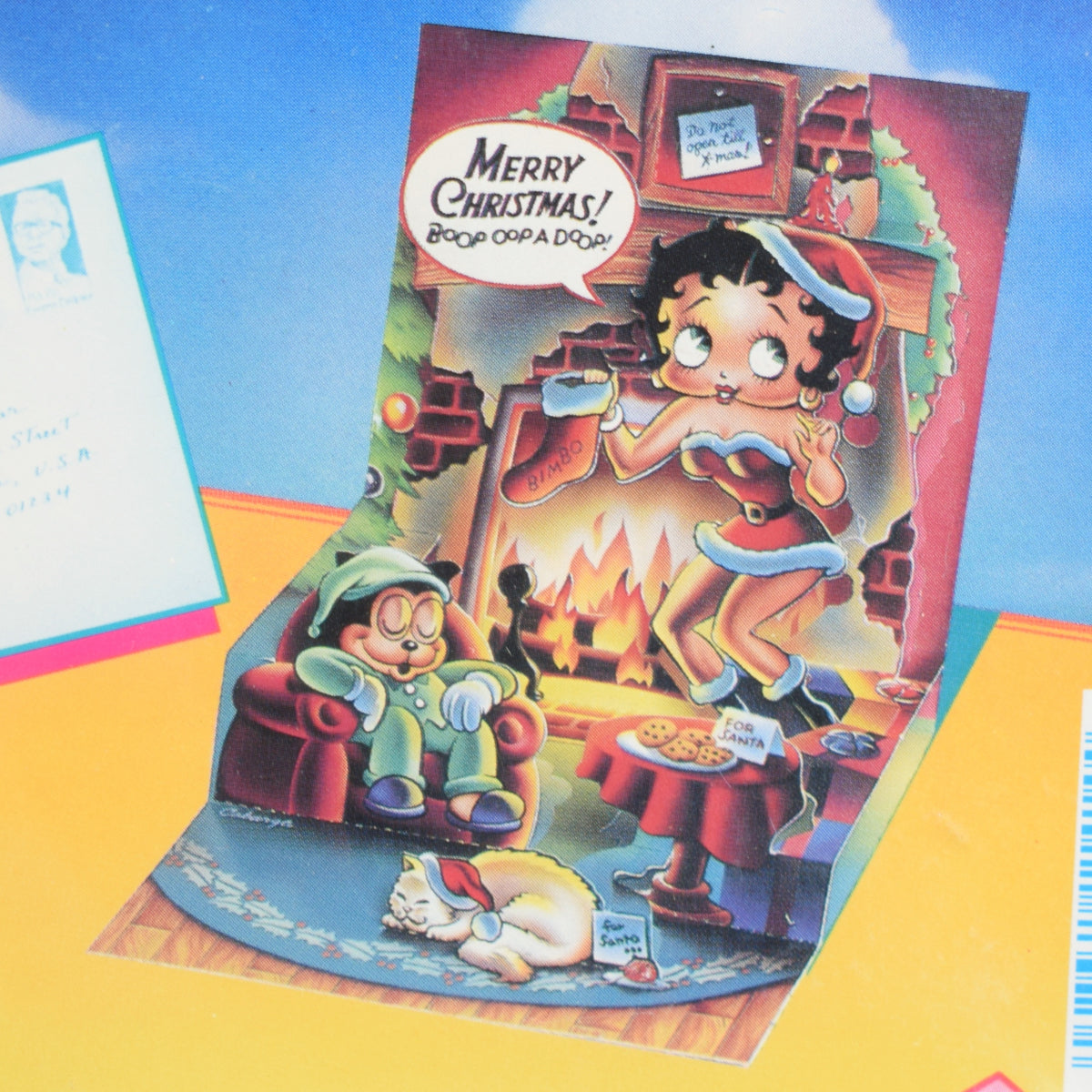 Vintage 1990s Greeting Cards -Pop Shots - Christmas by Pineapple retro