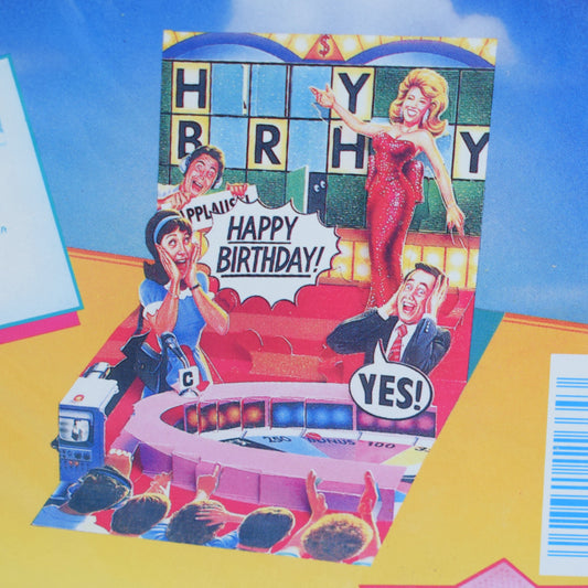 Vintage 1990s Greeting Cards - Pop Shots - Happy Birthday - Kitsch by Pineapple retro