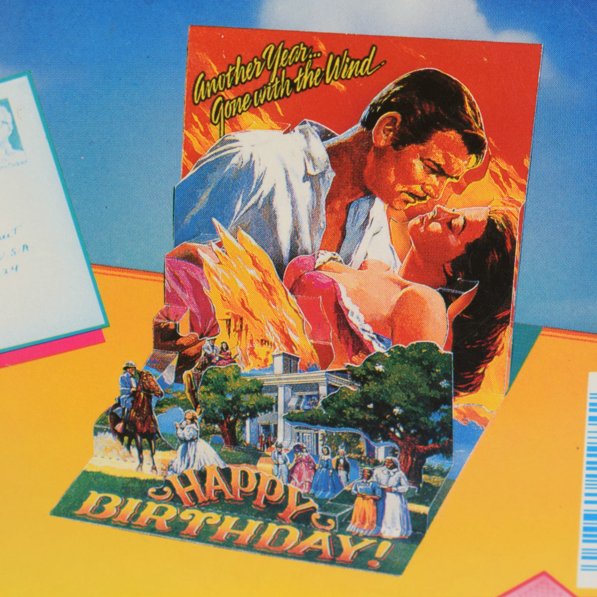 Vintage 1990s Greeting Cards - Pop Shots - Happy Birthday by Pineapple retro