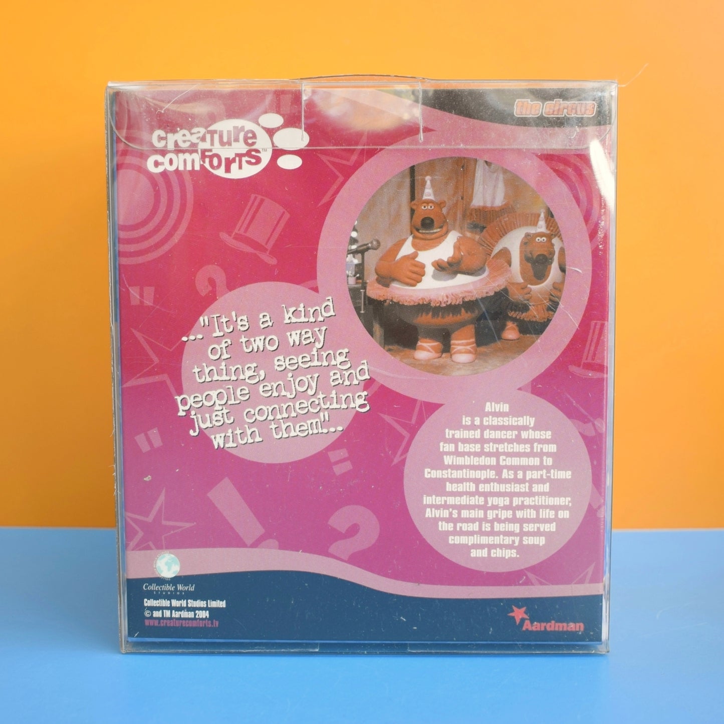 Vintage 2000s Creature Comforts / Aardman Animations Figures / Ornaments