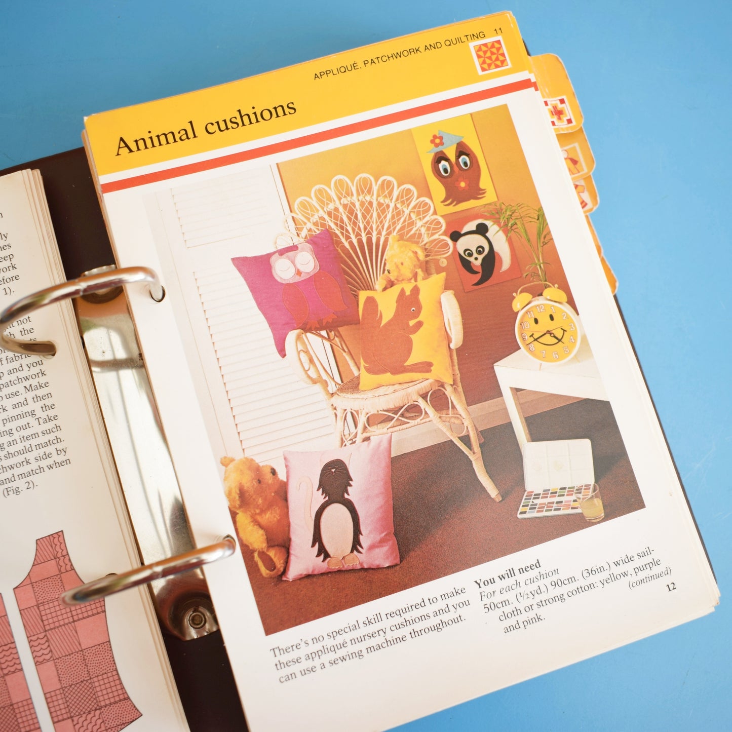 Vintage 1970s Odhams Home Handicrafts Folder