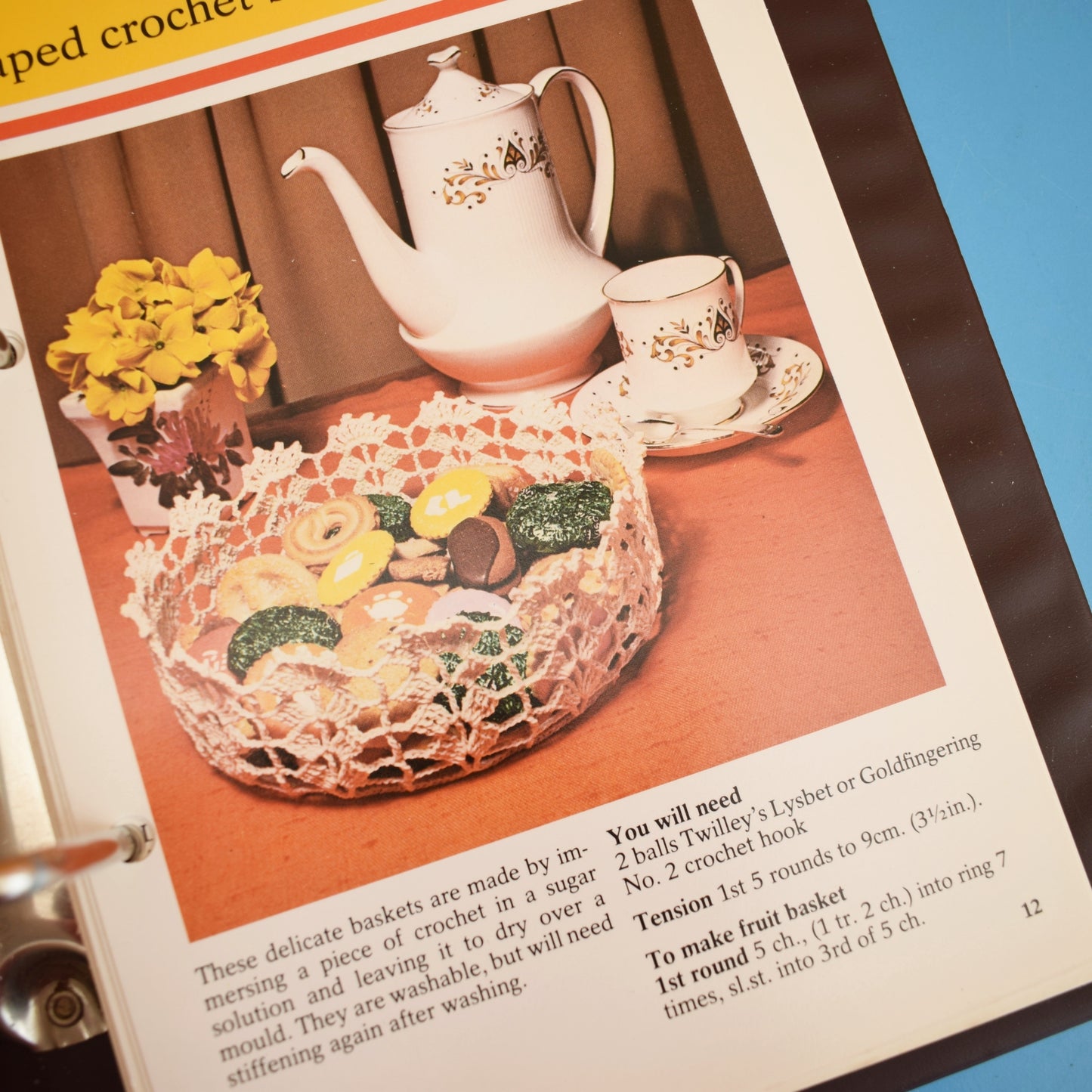 Vintage 1970s Odhams Home Handicrafts Folder