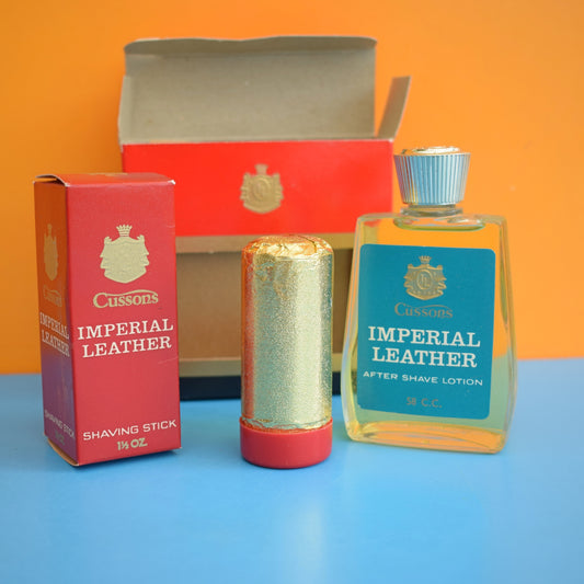 Vintage 1960s Imperial Leather After Shave/ Stick - Boxed