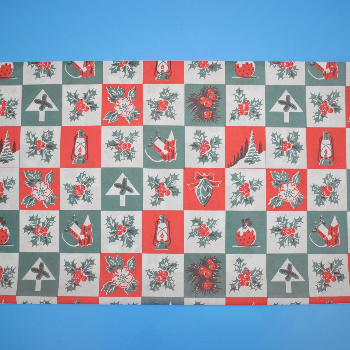 Vintage 1970s Christmas Wrapping Paper - Mixed Designs - Unused- Large Quantities by Pineapple Retro