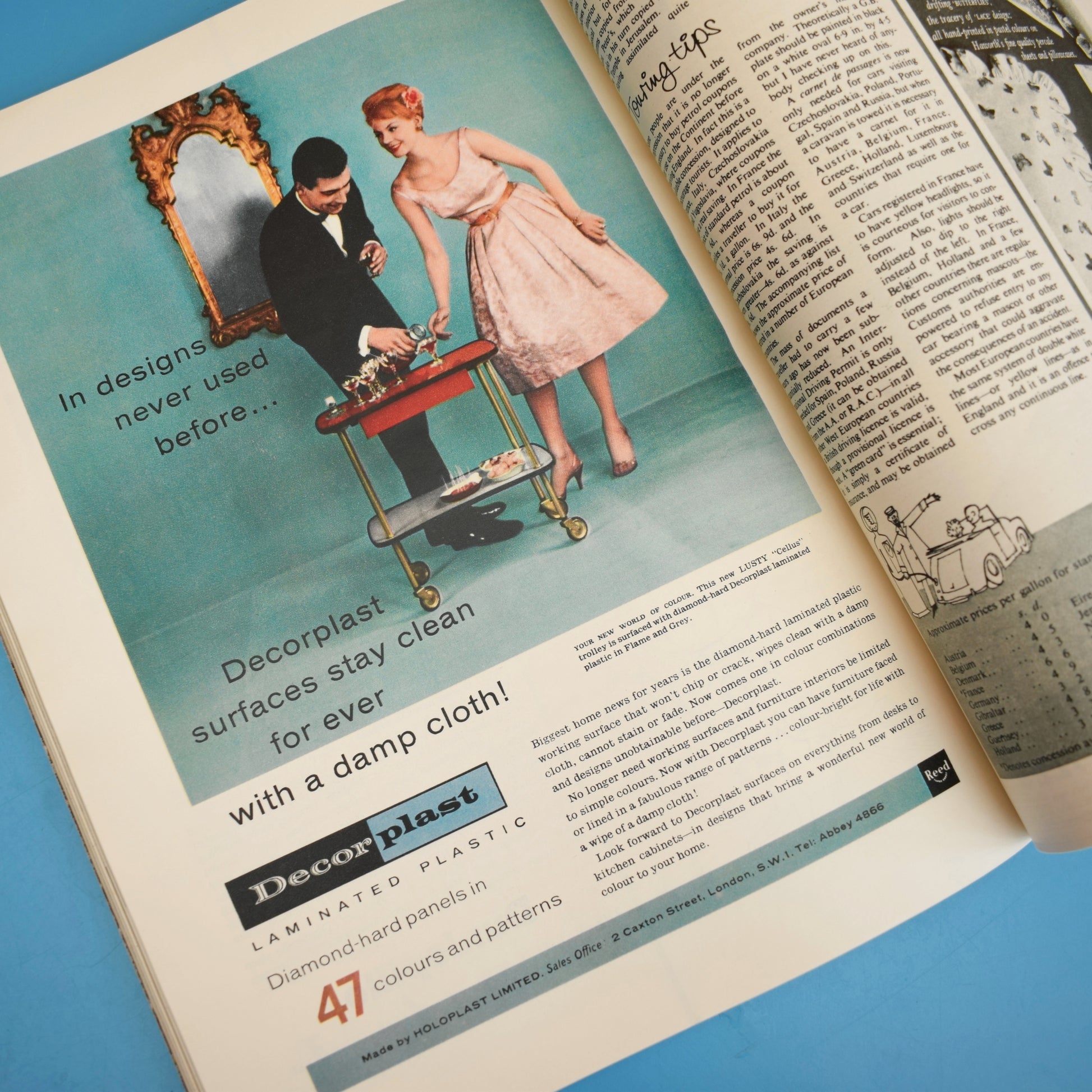 Vintage 1960s Ideal Home / Woman Own Supplement / Magazines by Pineapple Retro