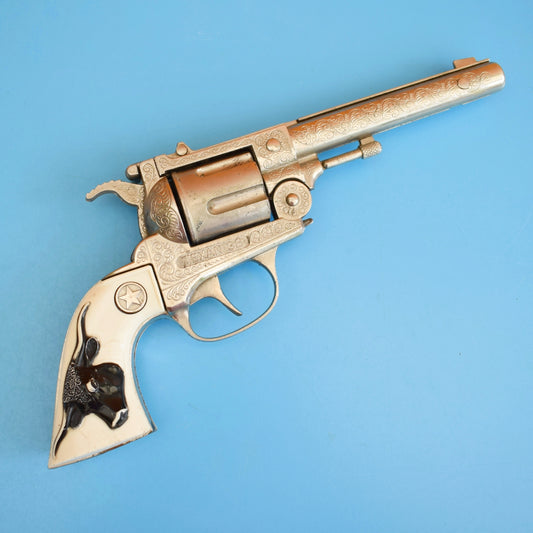 Vintage 1950s Hubley Texan 38 Cap Gun - Amazing Quality