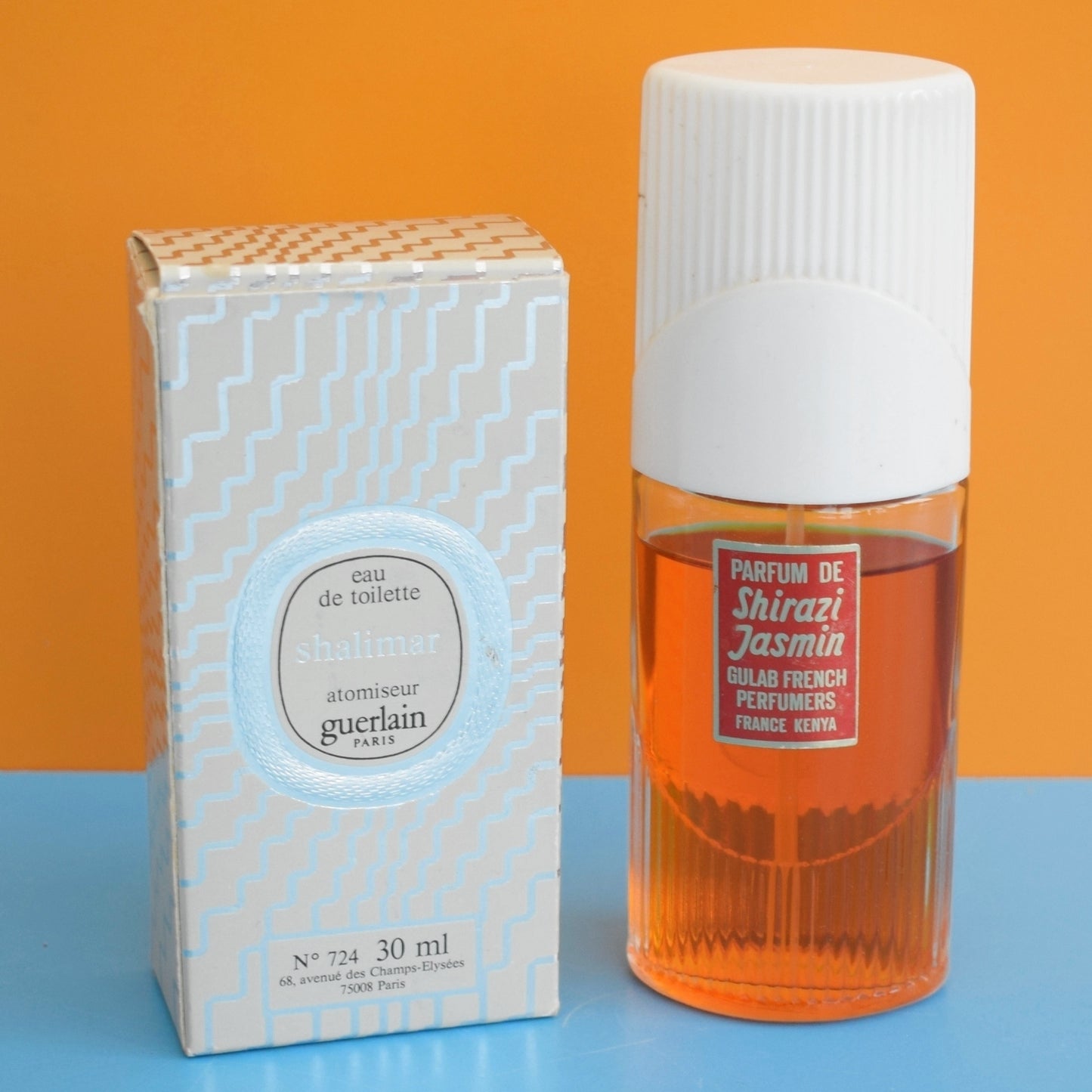 Vintage 1970s Eau De Toilette / Perfume - Guerlain / Shirazi