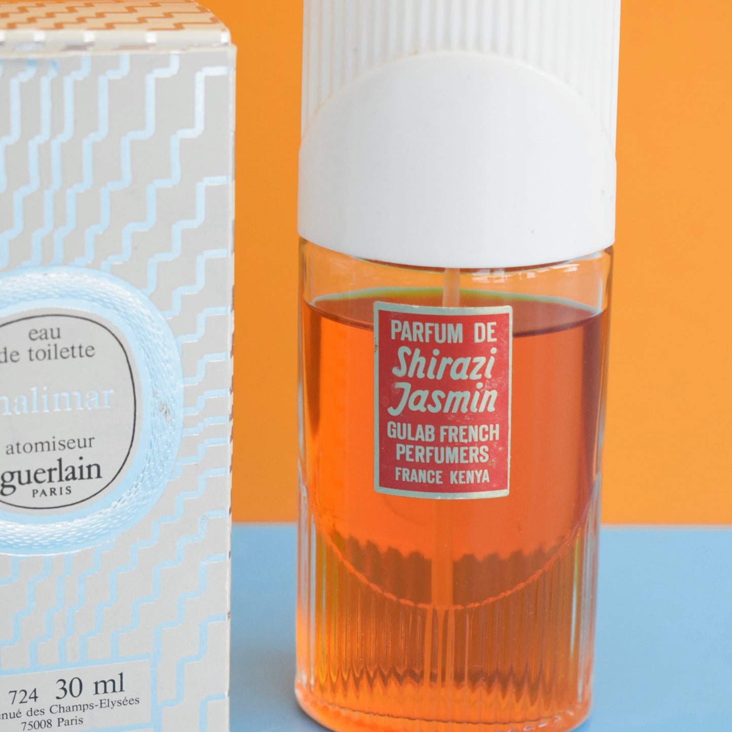 Vintage 1970s Eau De Toilette / Perfume - Guerlain / Shirazi