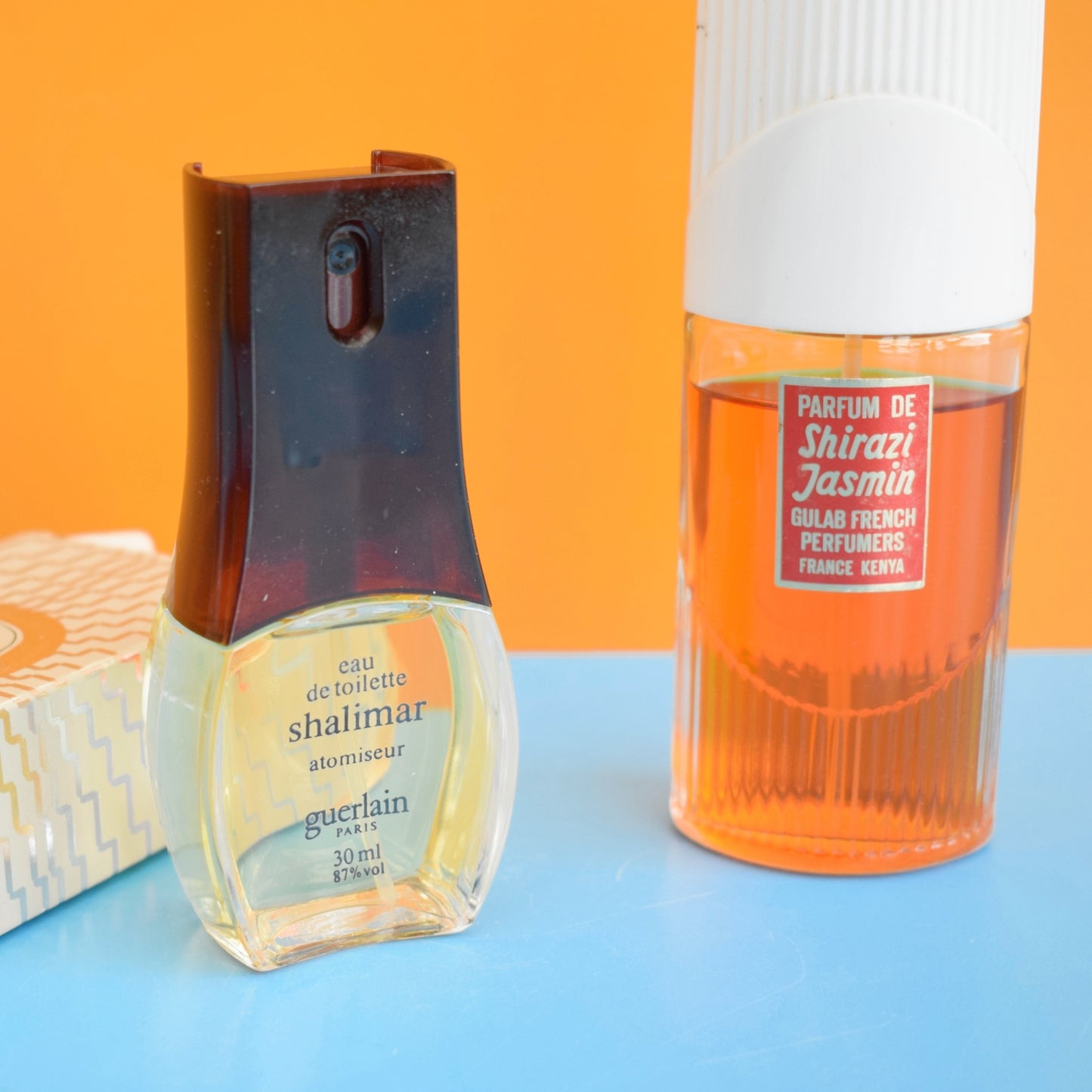 Vintage 1970s Eau De Toilette / Perfume - Guerlain / Shirazi