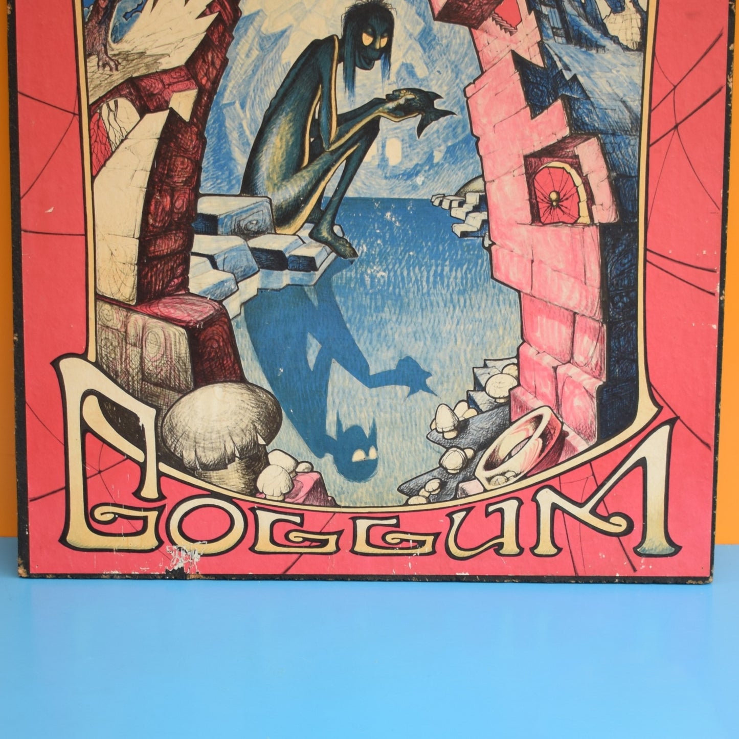 Vintage 1960s Lord Of The Rings Poster - Gollum