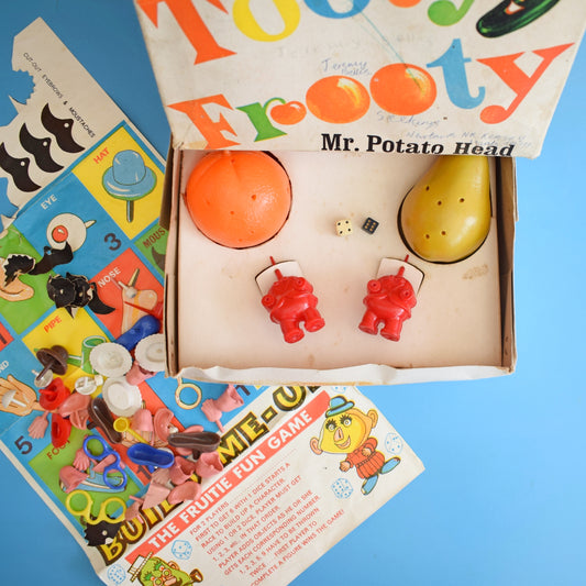 Vintage 1950s Plastic Tooty Frooty - Mr Potato Head Game