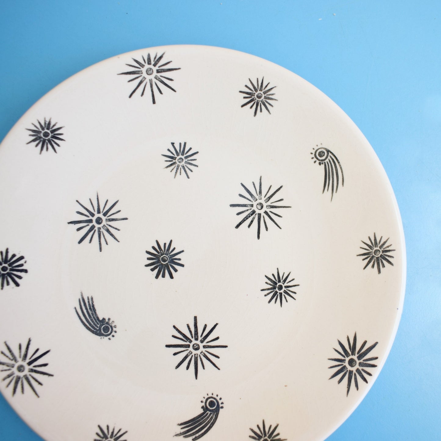 Vintage 1960s Washington Pottery Tea Plates - Astro x2