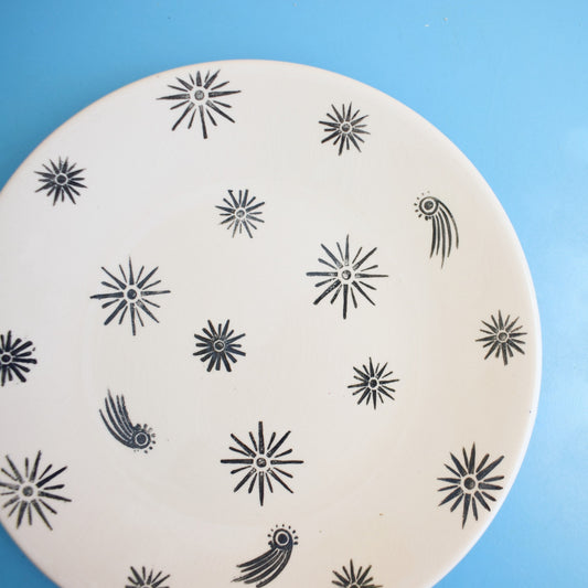 Vintage 1960s Washington Pottery Tea Plates - Astro x2