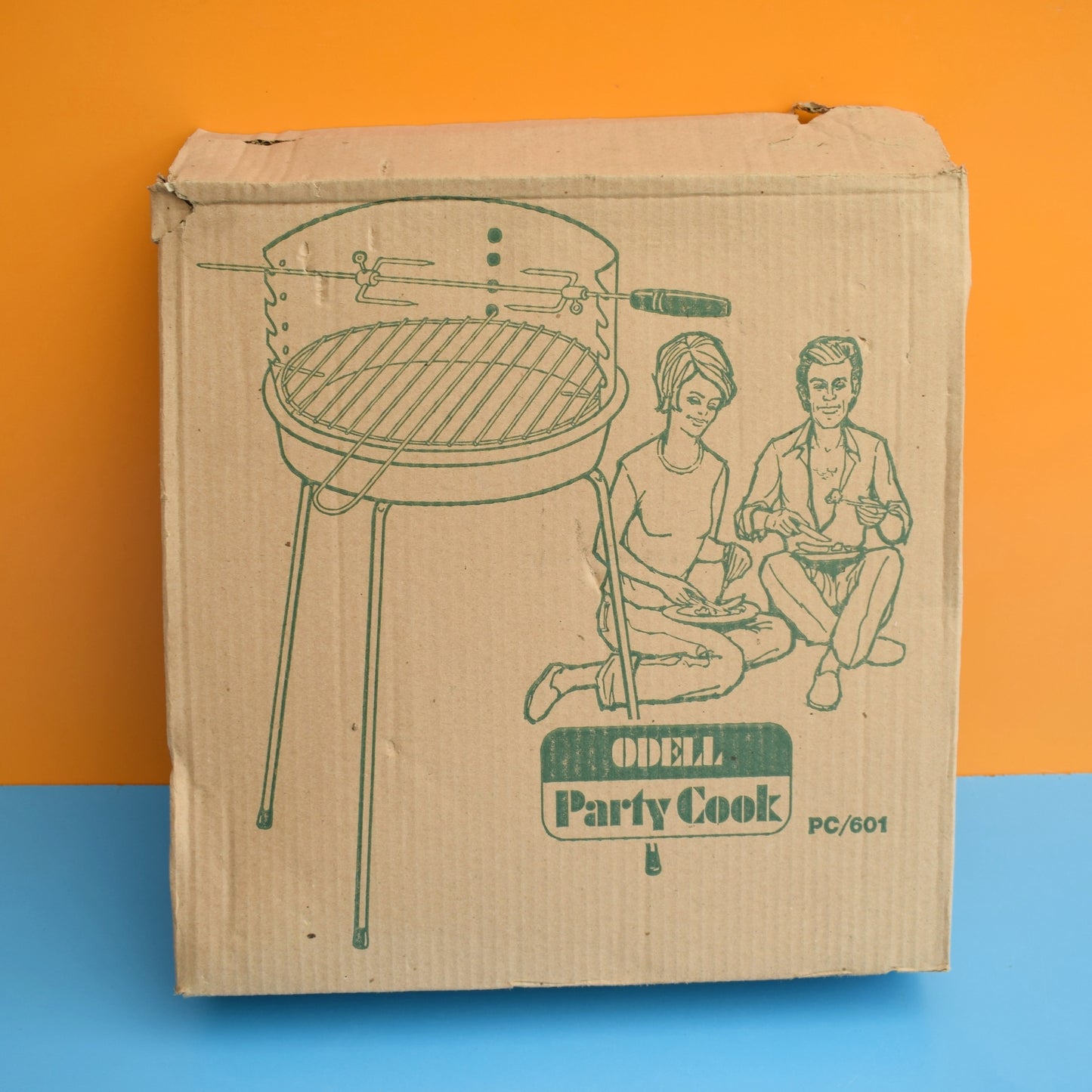 Vintage 1970s Odell Party Cook BBQ - Unused / Boxed