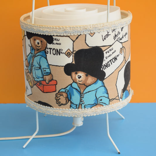 Vintage 1970s Paddington Bear Swing Lamp