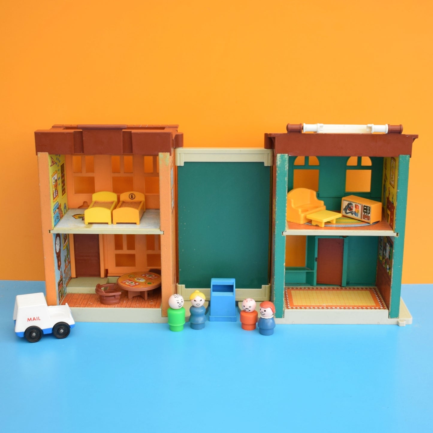 Vintage 1970s Fisher Price Sesame Street Set - Rare