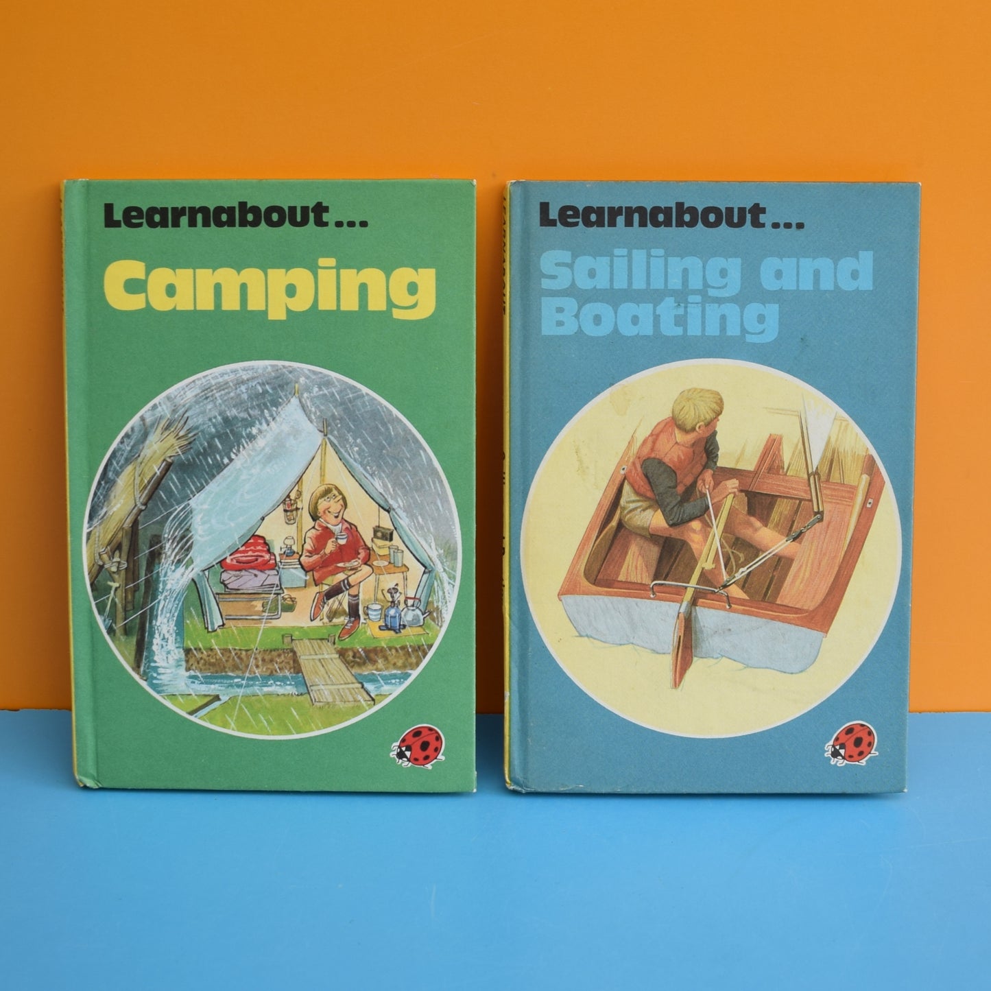 Vintage Ladybird Book - Learnabout- Camping / Sailing