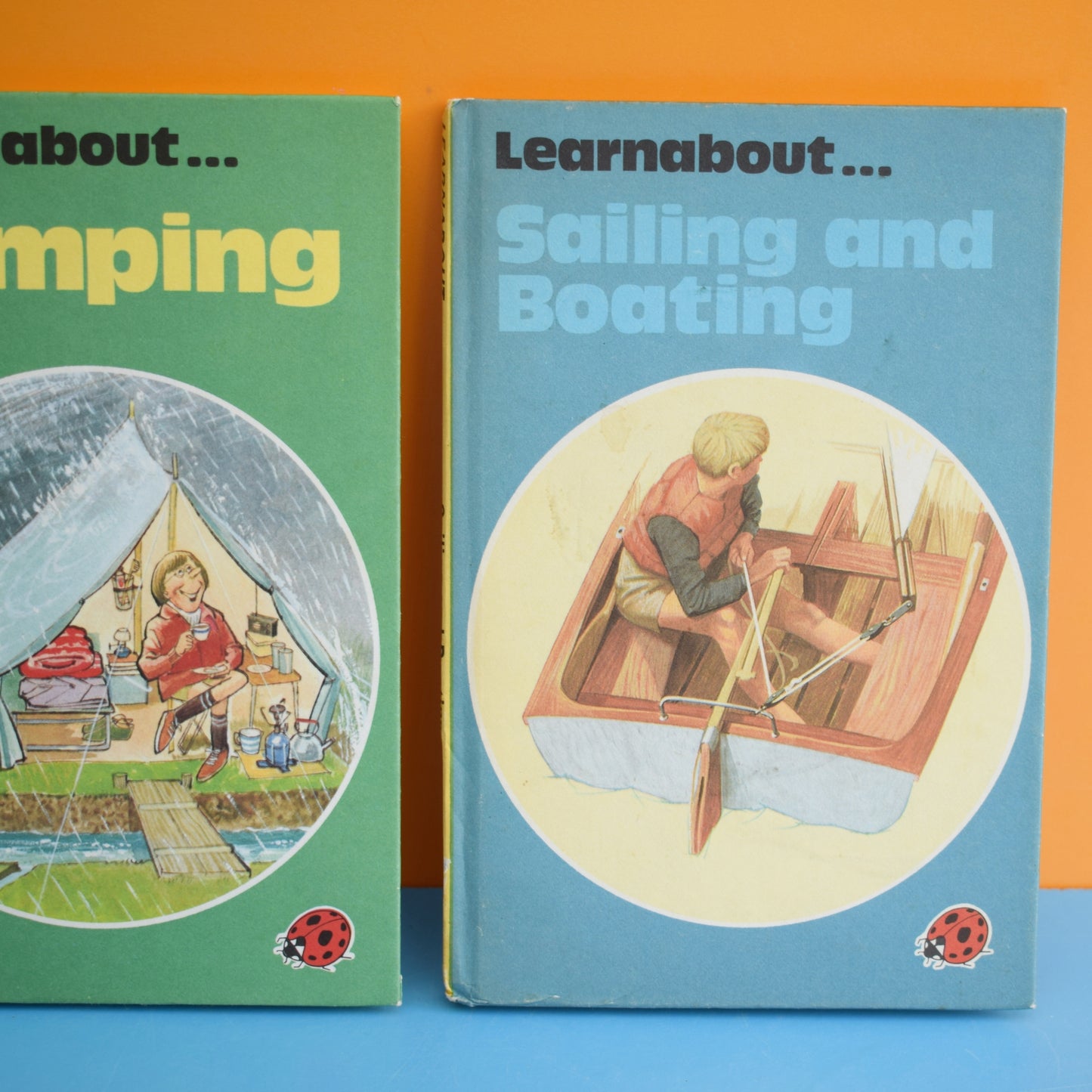 Vintage Ladybird Book - Learnabout- Camping / Sailing