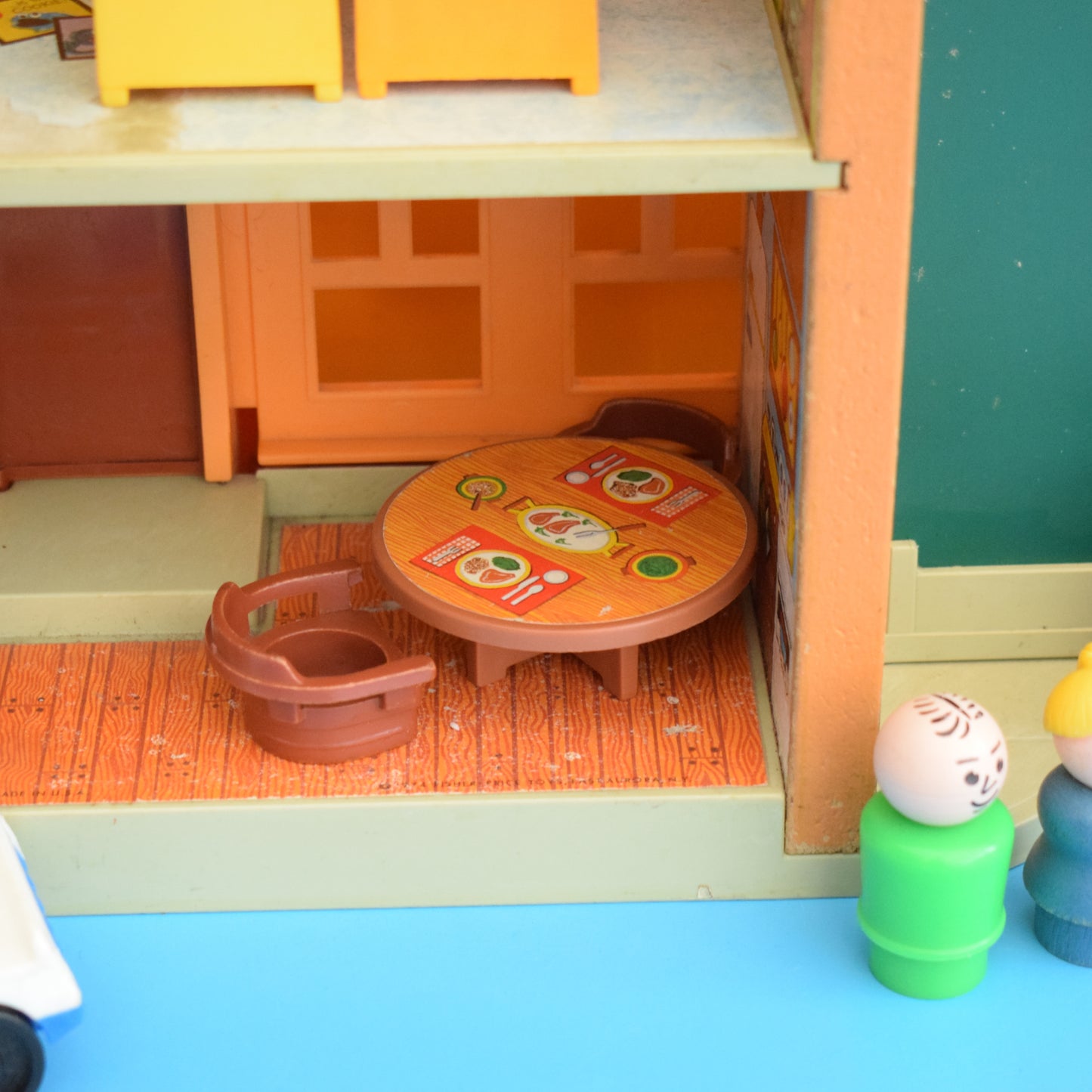 Vintage 1970s Fisher Price Sesame Street Set - Rare