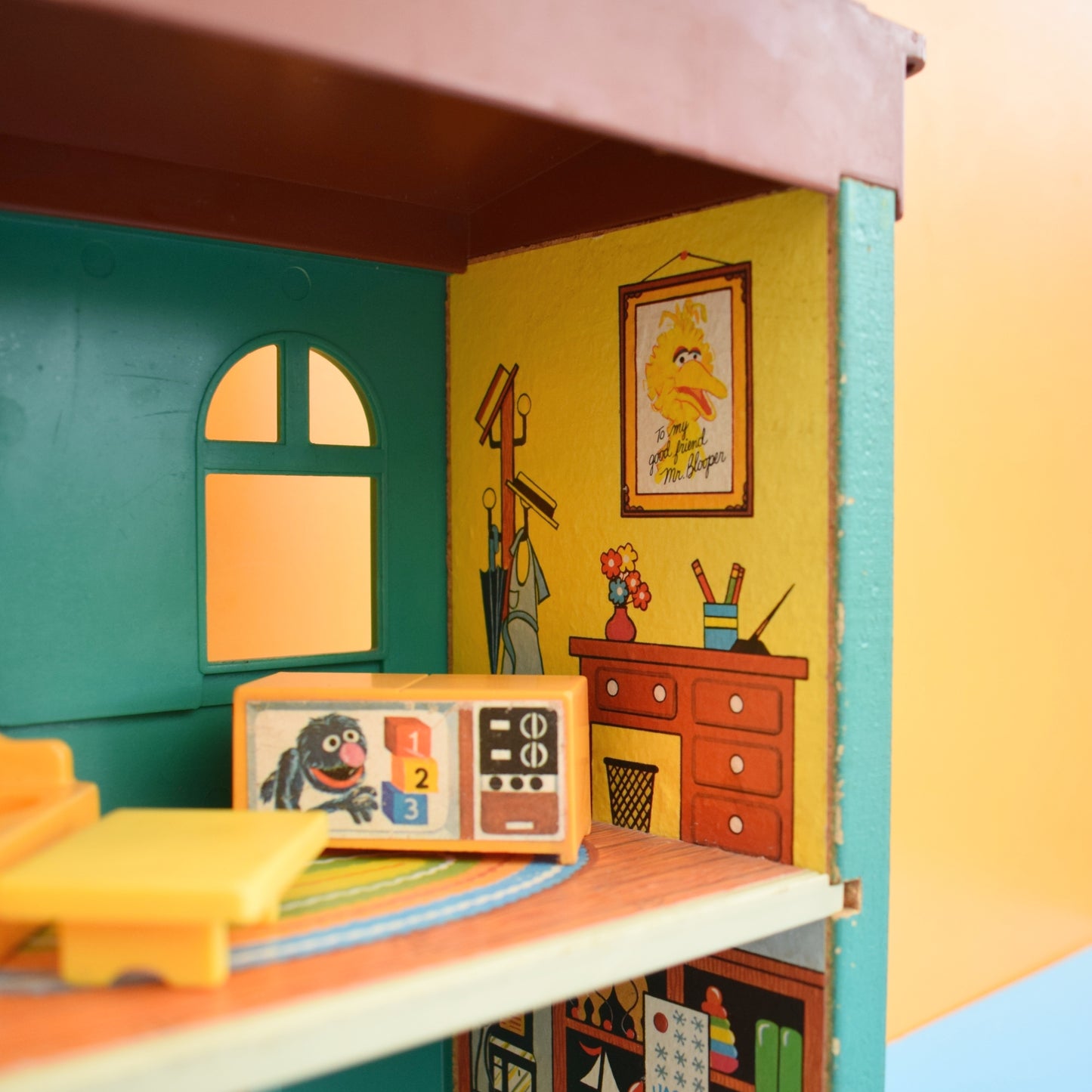 Vintage 1970s Fisher Price Sesame Street Set - Rare