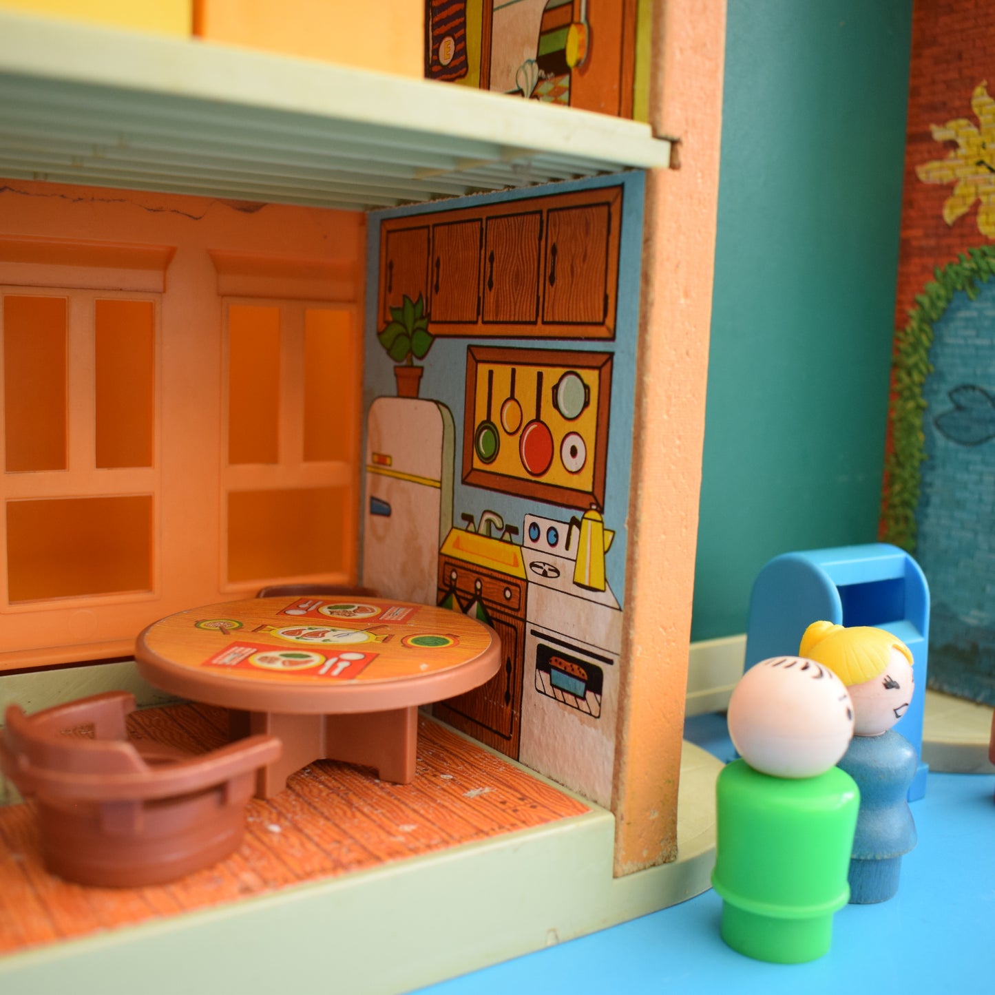 Vintage 1970s Fisher Price Sesame Street Set - Rare