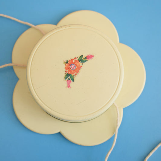Vintage 1960s Music Box - Flower Shaped