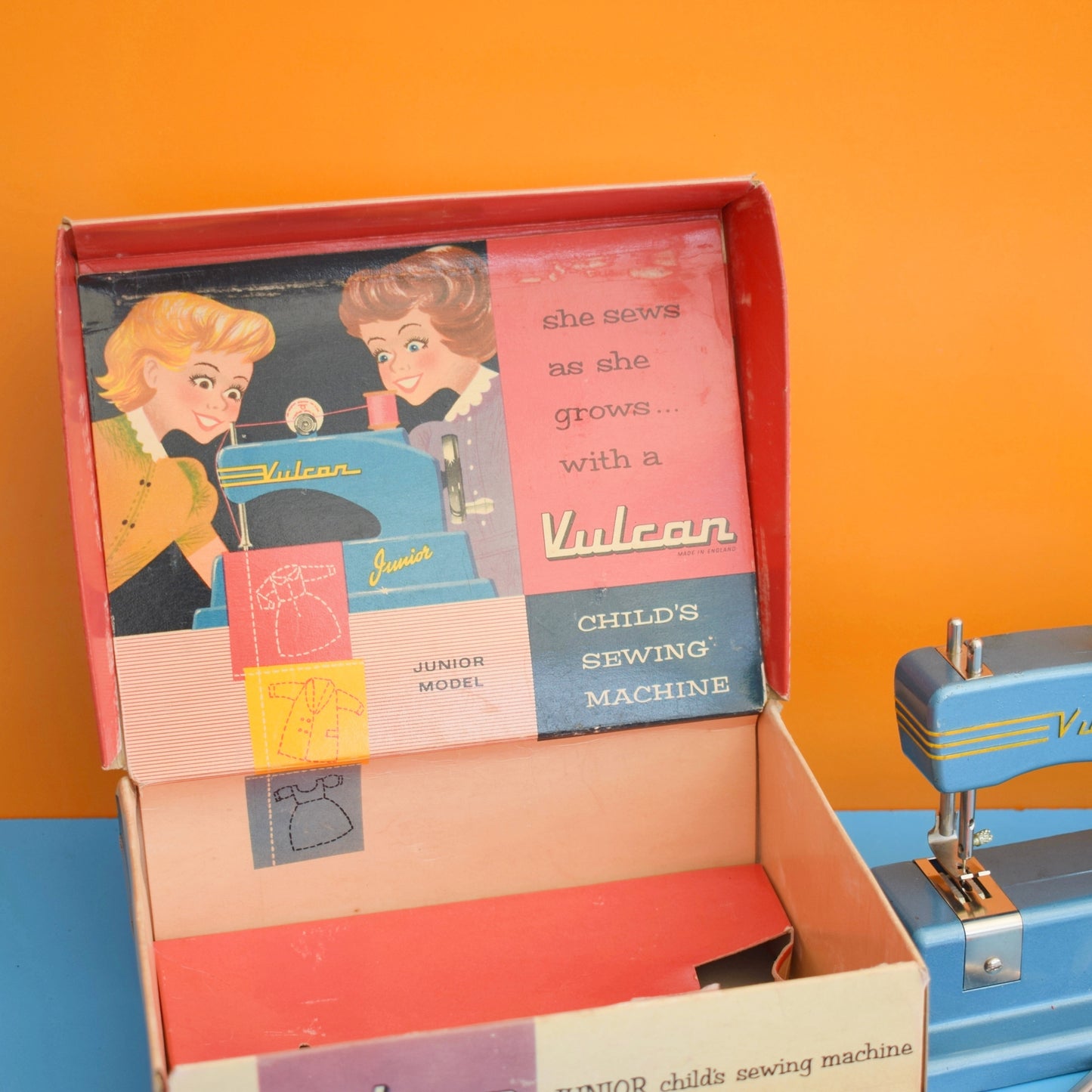 Vintage 1950s Vulcan Junior Sewing Machine