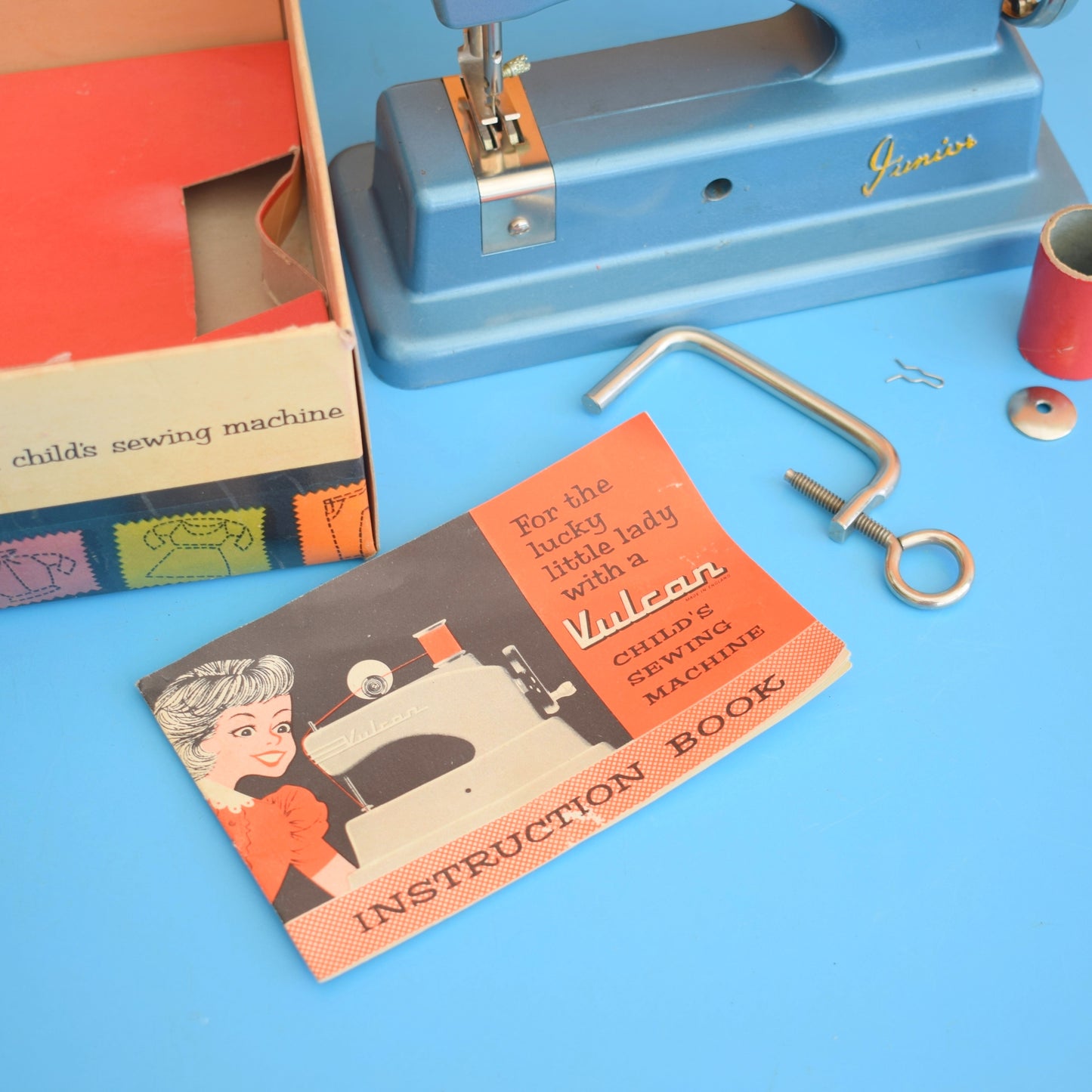 Vintage 1950s Vulcan Junior Sewing Machine