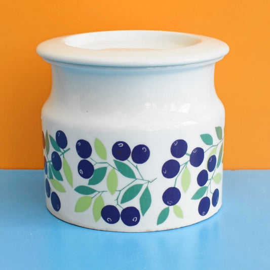 Vintage 1960s Ceramic Finel Arabia Pomona - Blackcurrant