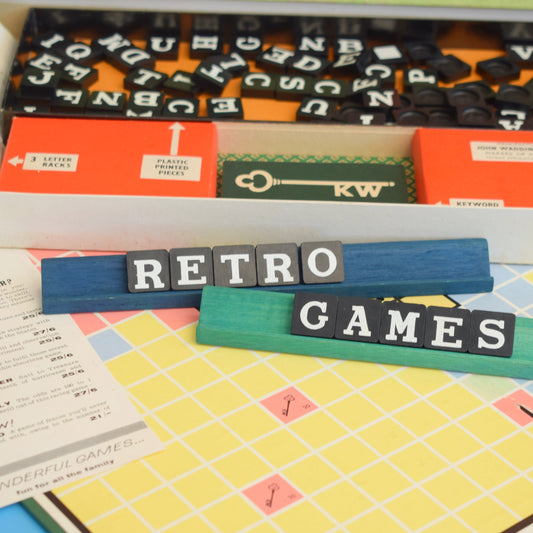 Vintage 1950s Keyword Words /Letters Game