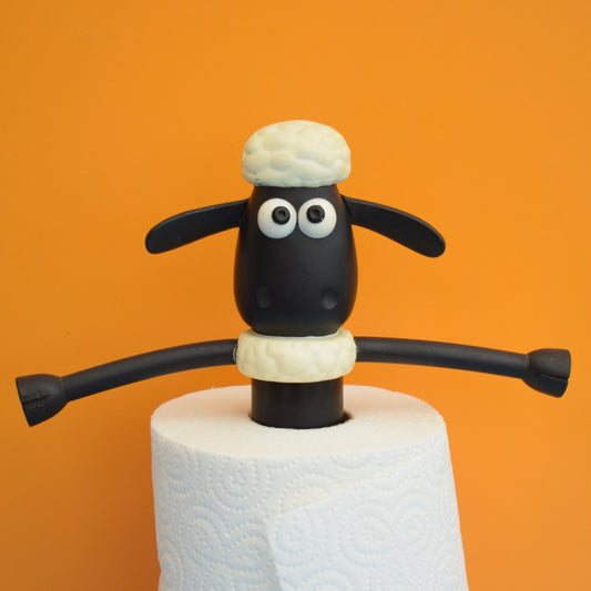 Vintage 1990s Shaun The Sheep Kitchen Roll Holder