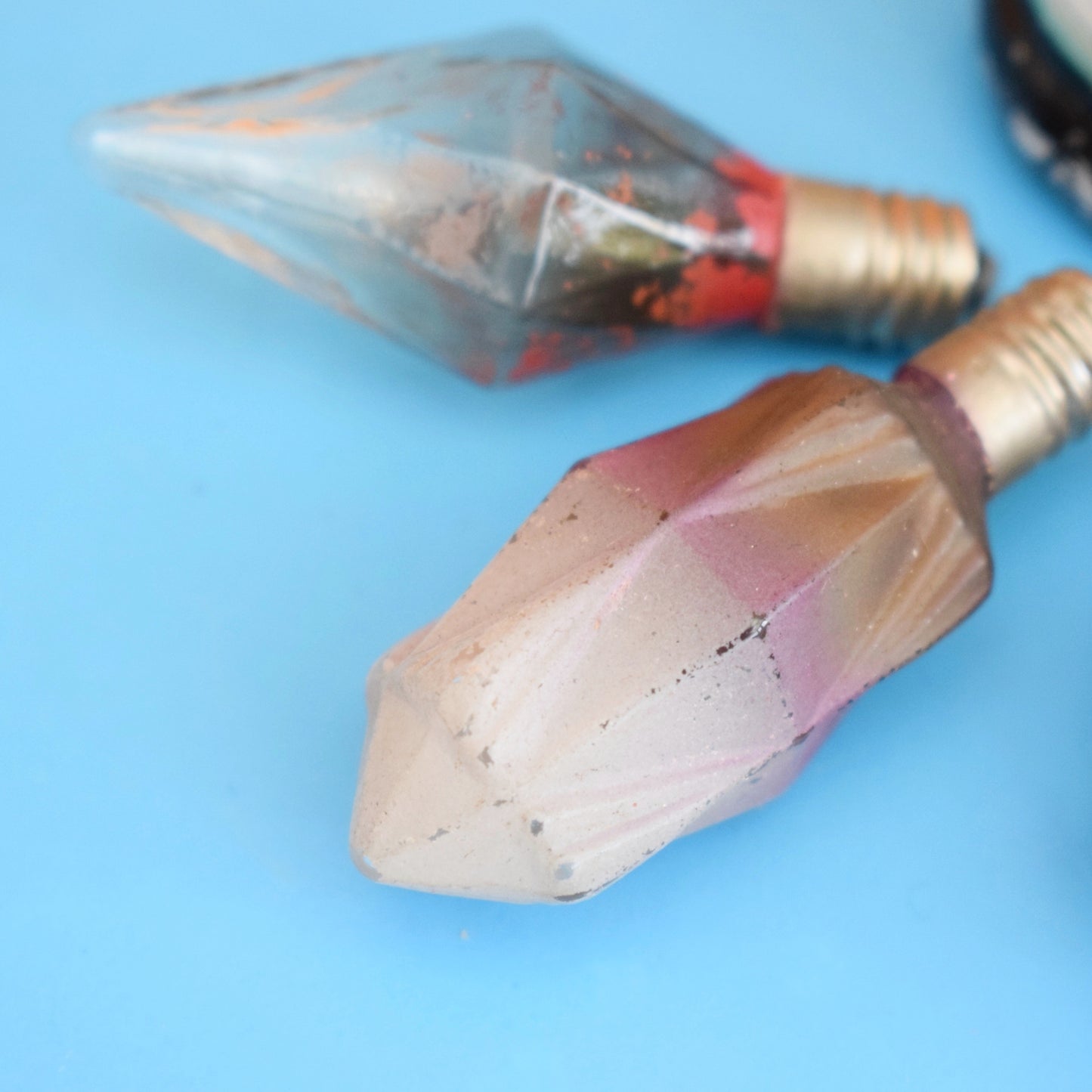 Vintage 1960s Replacement Christmas Light Bulbs x6