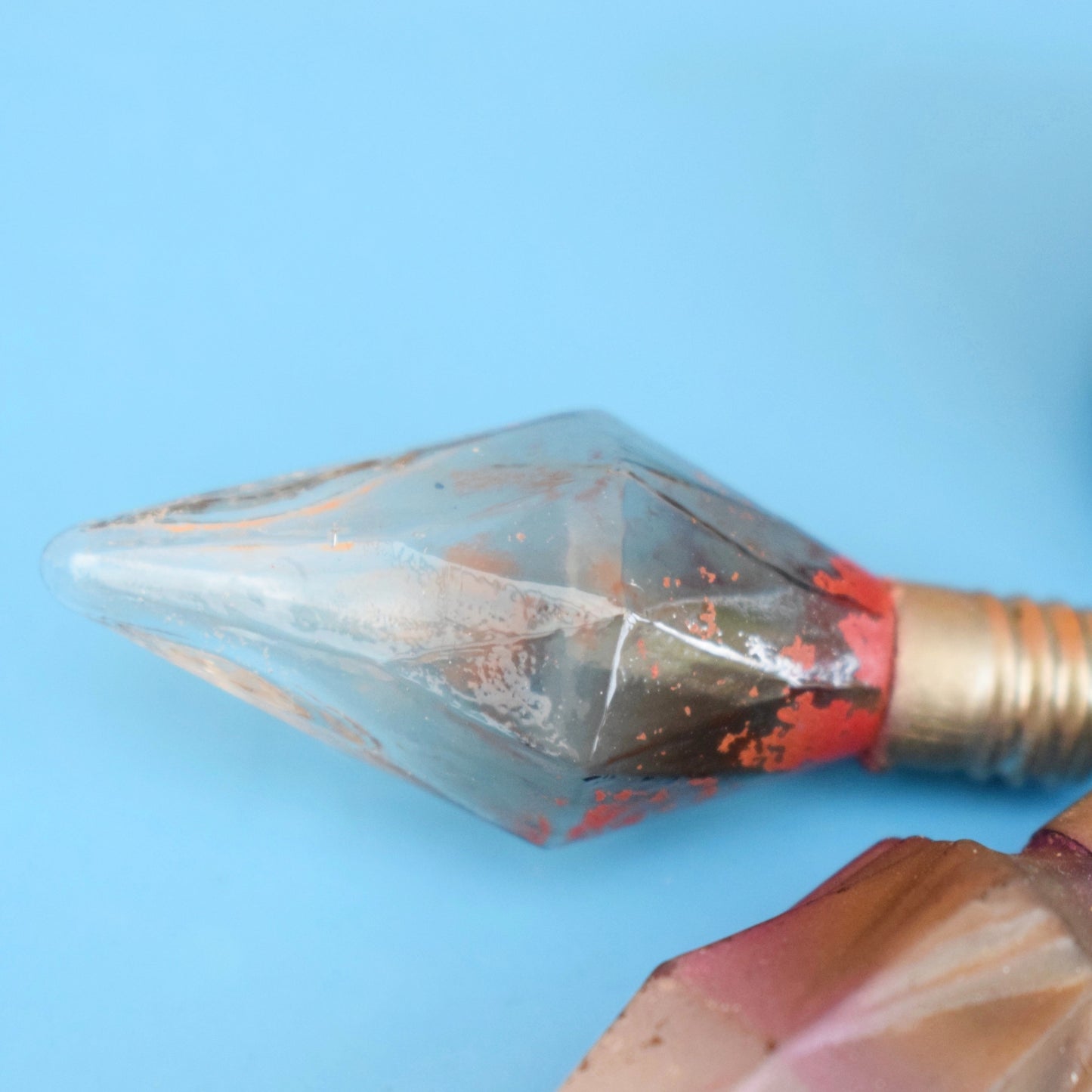 Vintage 1960s Replacement Christmas Light Bulbs x6