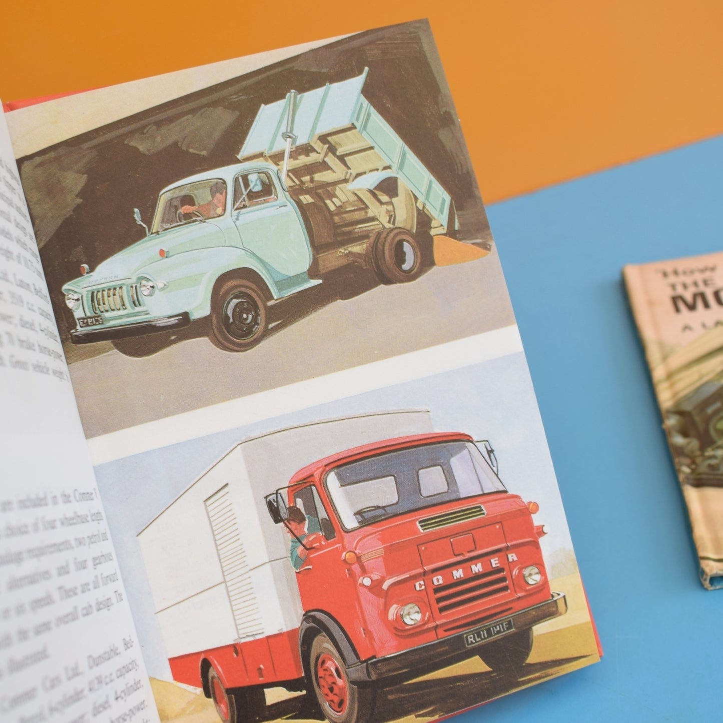 Vintage 1970s Ladybird Book - How it Works - The Car / Commercial Vehicles