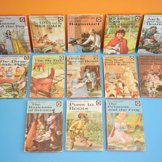 Vintage Ladybird Books - Well Loved Tales - Various