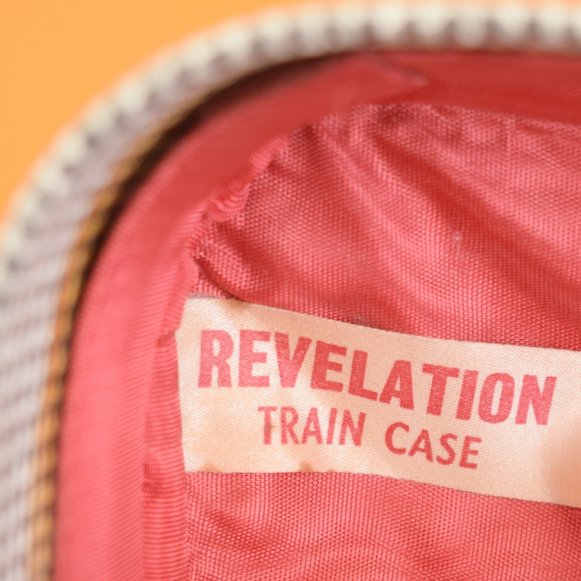 Vintage 1950s Vanity / Train Case - Revelation - Monochrome by Vintage