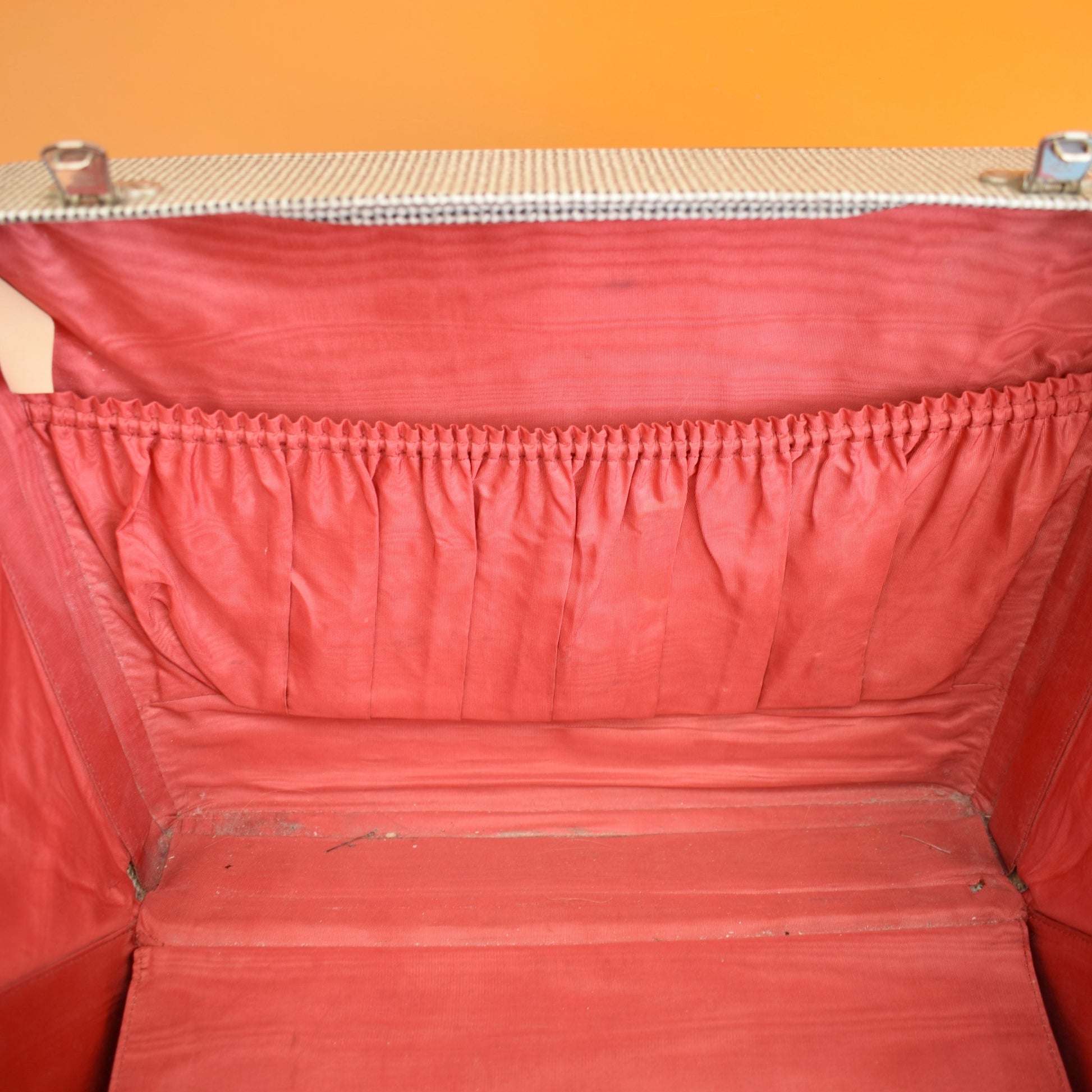 Vintage 1950s Vanity / Train Case - Revelation - Monochrome by Vintage