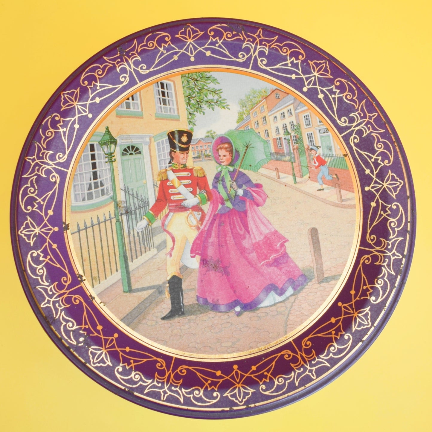 Vintage 1990s Quality Street Tin & New Chocolates