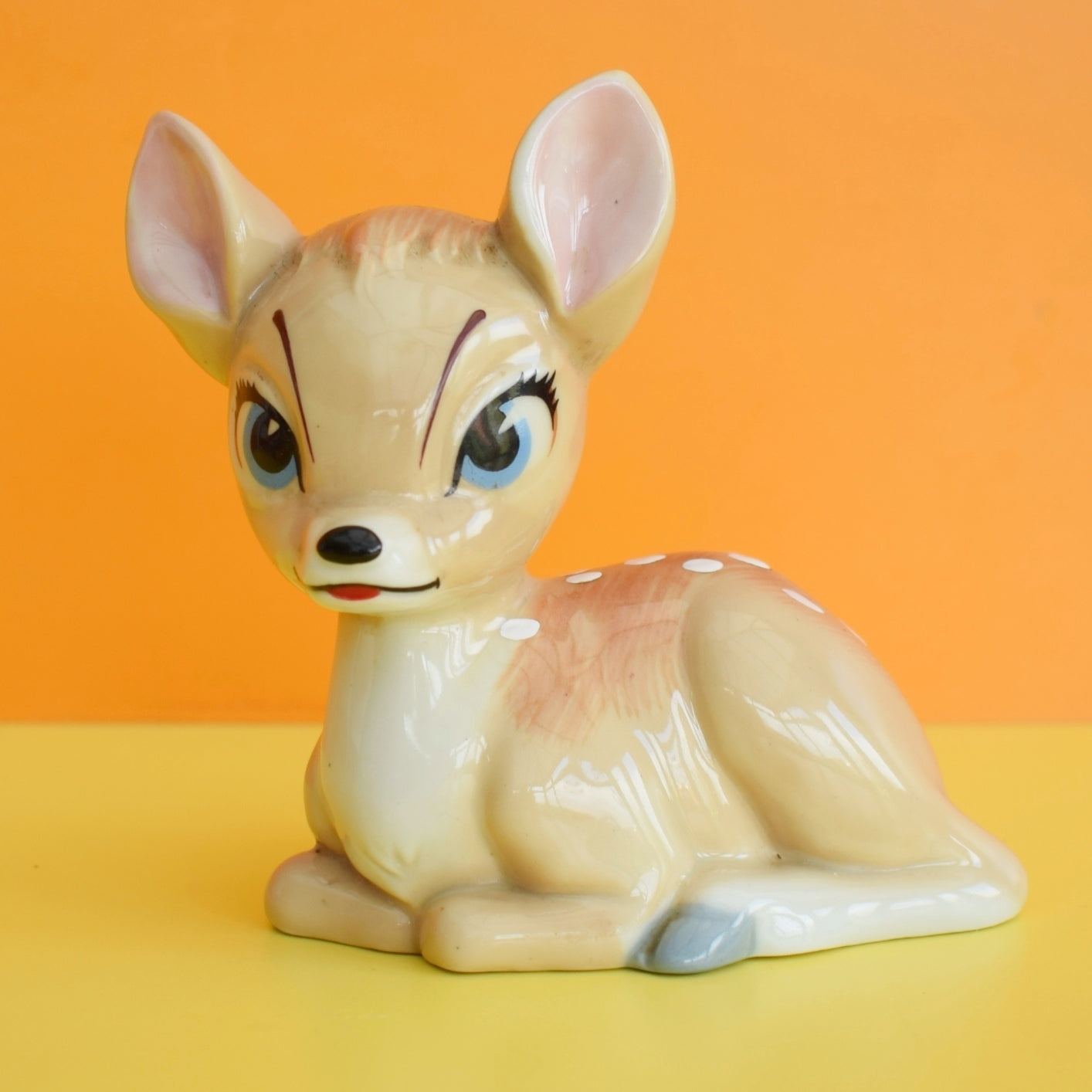 Vintage 1960s Wade Blow Up Bambi Figure