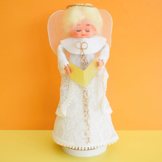 Vintage 1970s Kitsch Angel / Fairy Figure - Musical