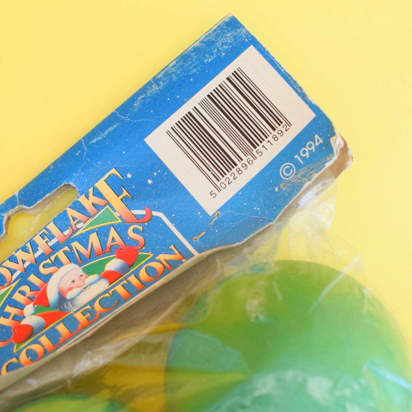 Vintage 1970s Satin Christmas Baubles - Unused