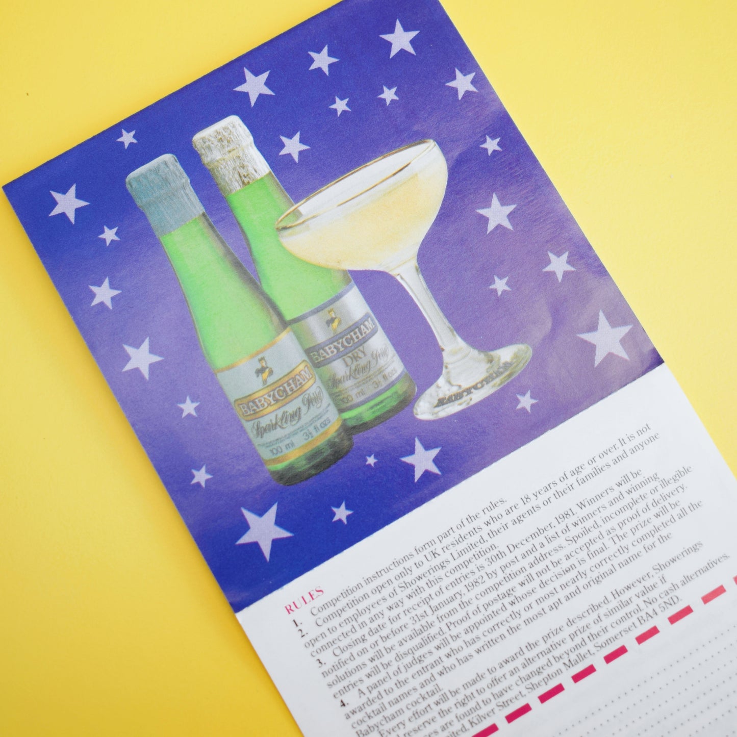 Vintage 1960s Babycham Beer Mats / Drinks Mats / Coasters - Zodiac Set