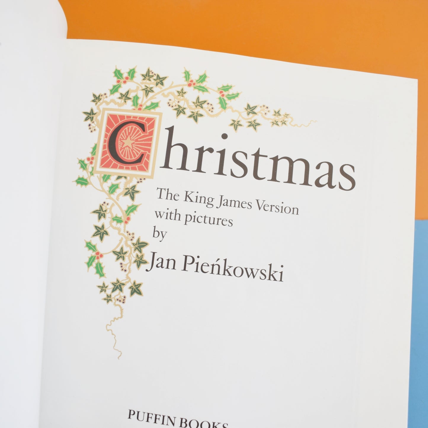 Vintage 1980s Christmas Book Jan Pienkowski (& Bonus Book)