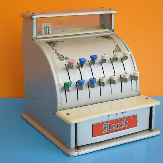 Vintage 1950s Merit Play Till - Metal