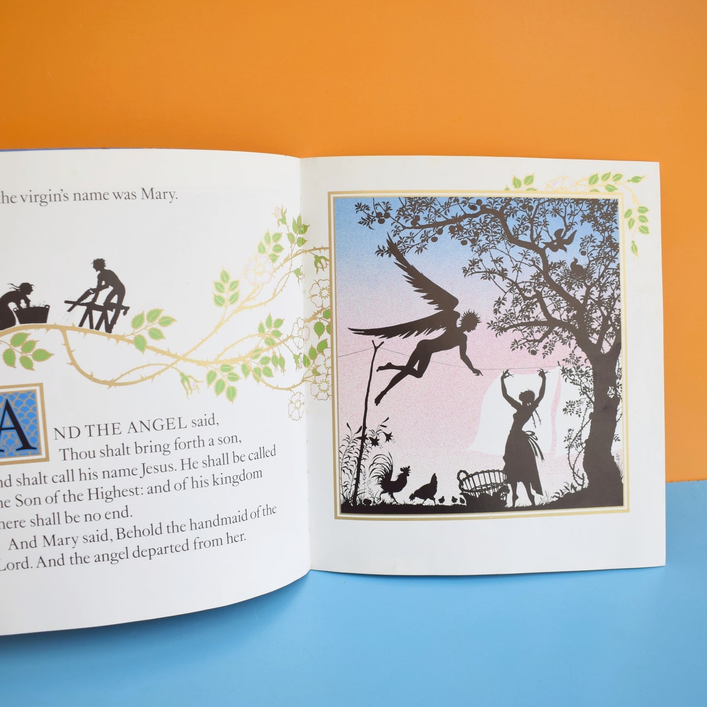 Vintage 1980s Christmas Book Jan Pienkowski (& Bonus Book)