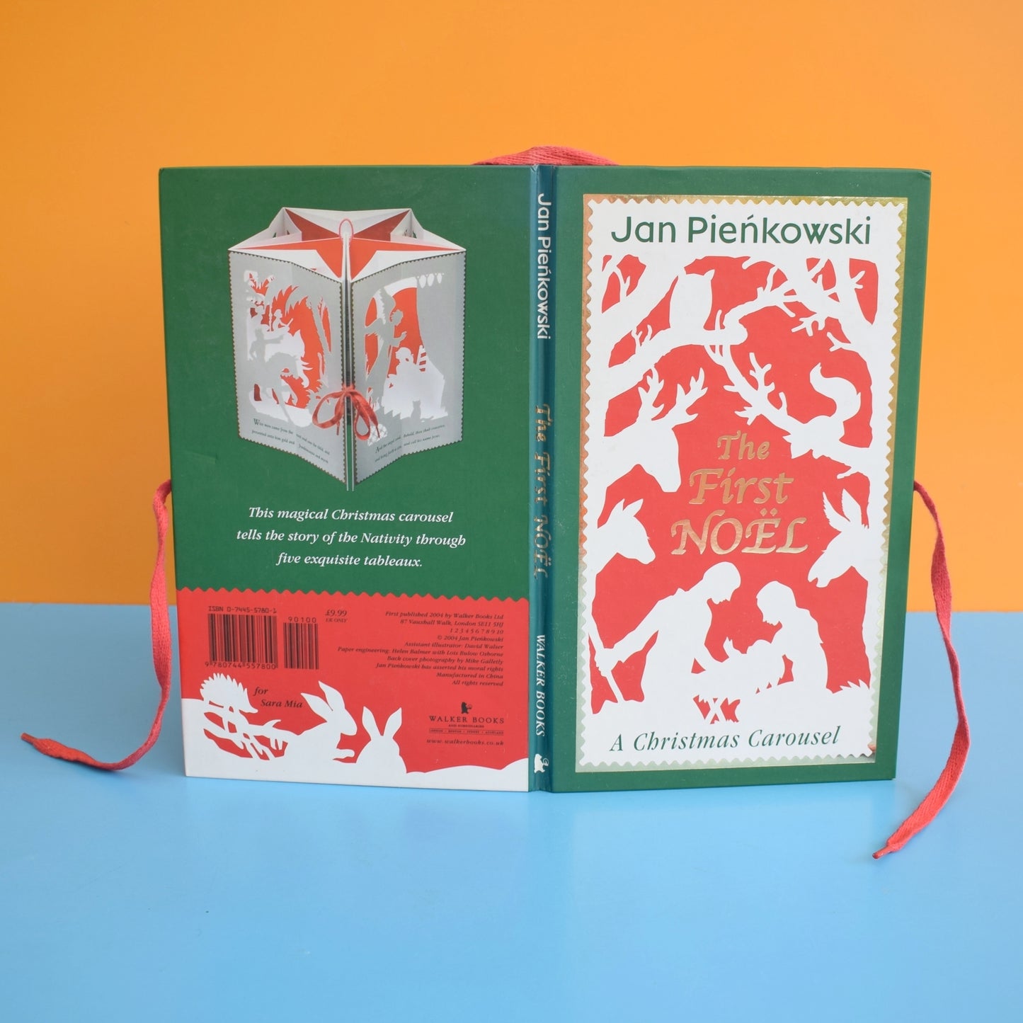 Vintage 1980s Christmas Book Jan Pienkowski (& Bonus Book)