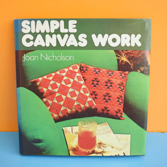 Vintage 1970s Craft Book - Simple Canvas Work