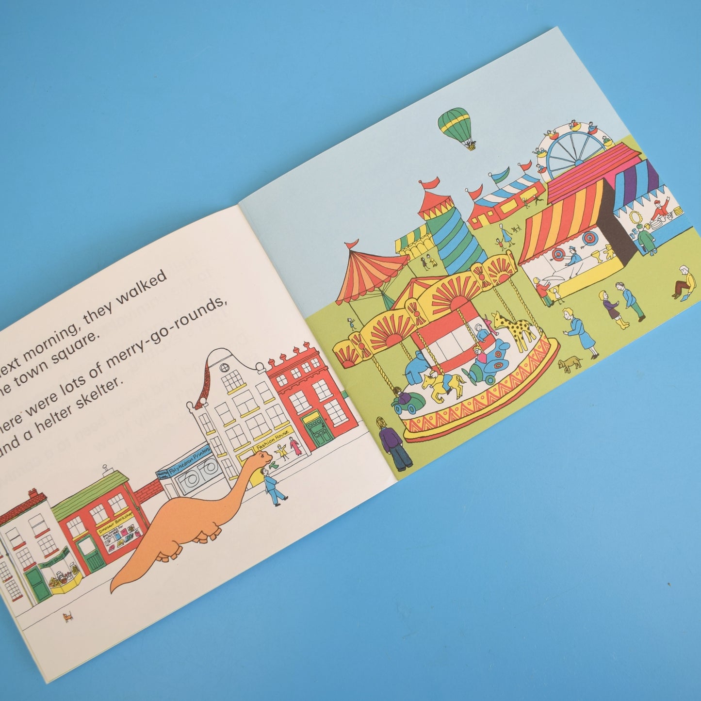 Vintage 1970s Desmond The Dinosaur Books x3 - Althea