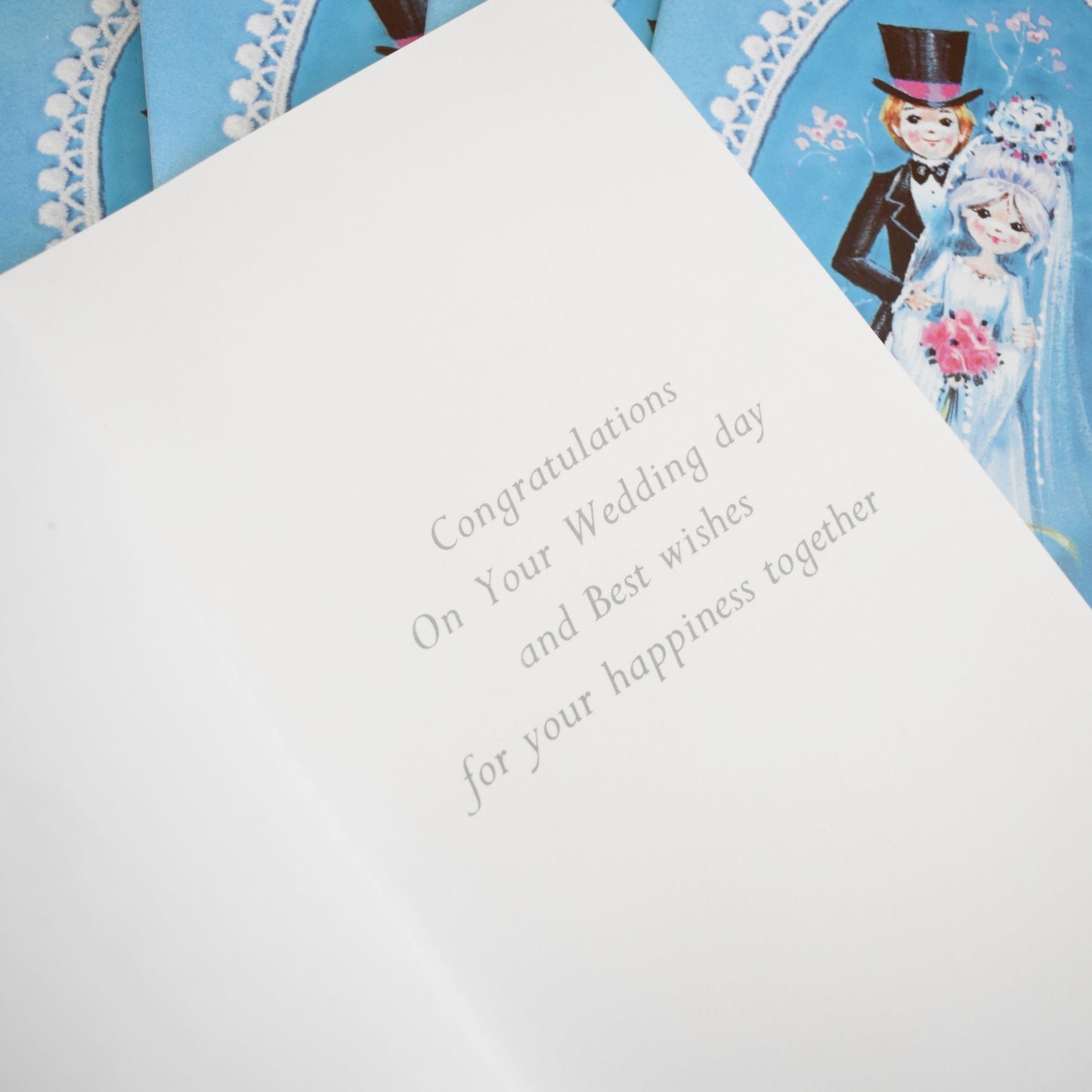 Vintage 1970s Greeting Cards - Wedding - Ideal Invitations x21